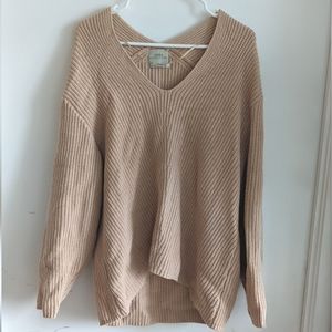 Oversized Pink Sweater